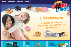 Promo Hora Libre Terrabusi, cargar código