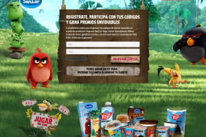 Participar Promo Sancor Angry Birds 2016